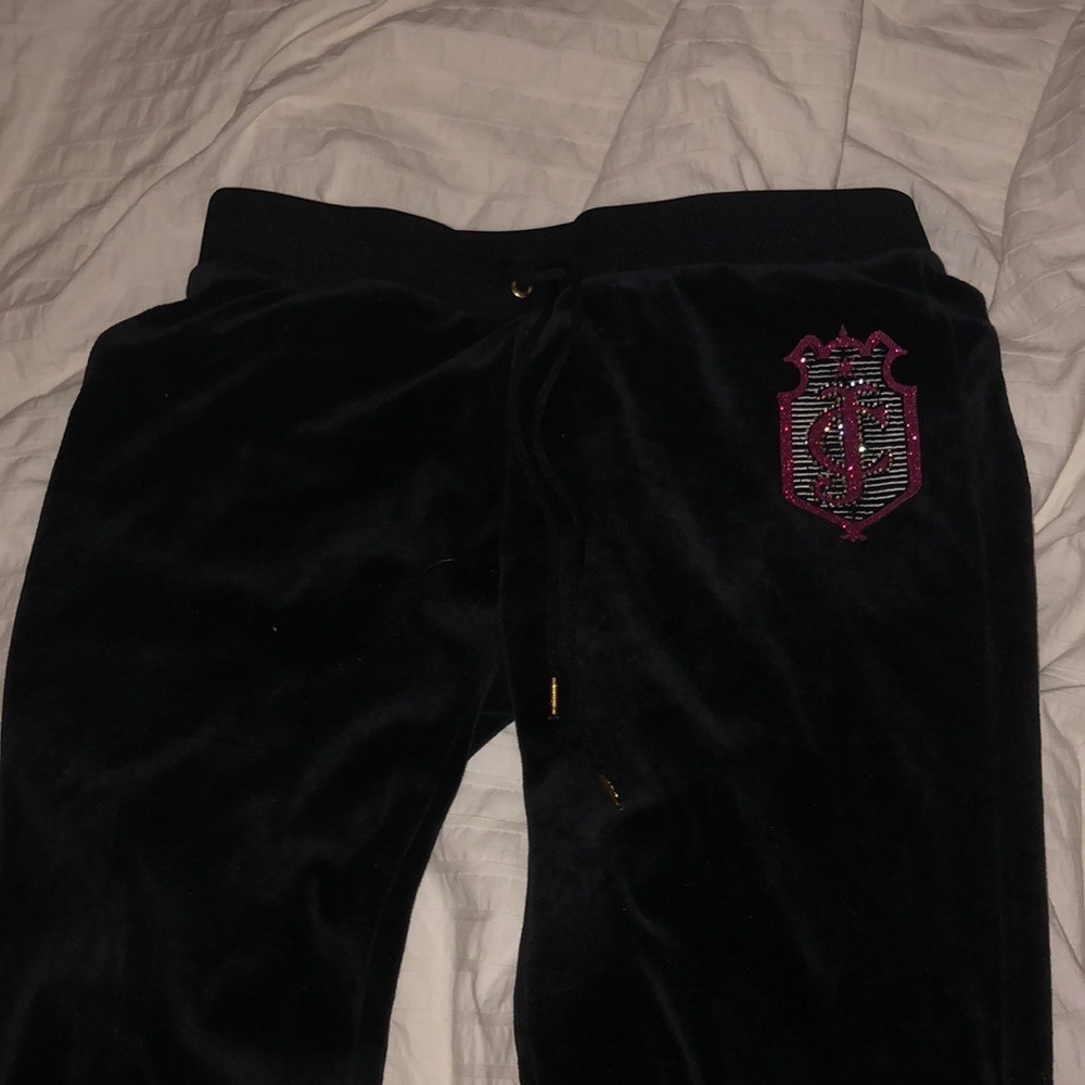black juicy couture flares